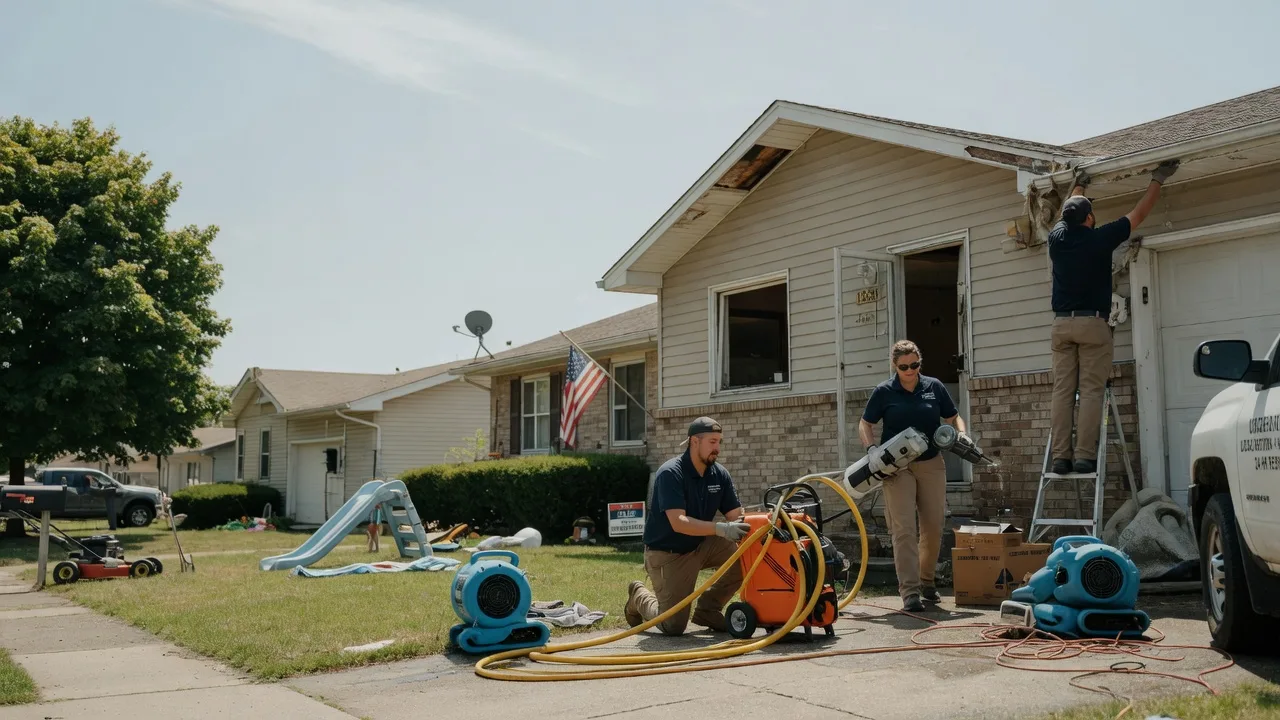 Water Damage Restoration in Hull, TX near me
